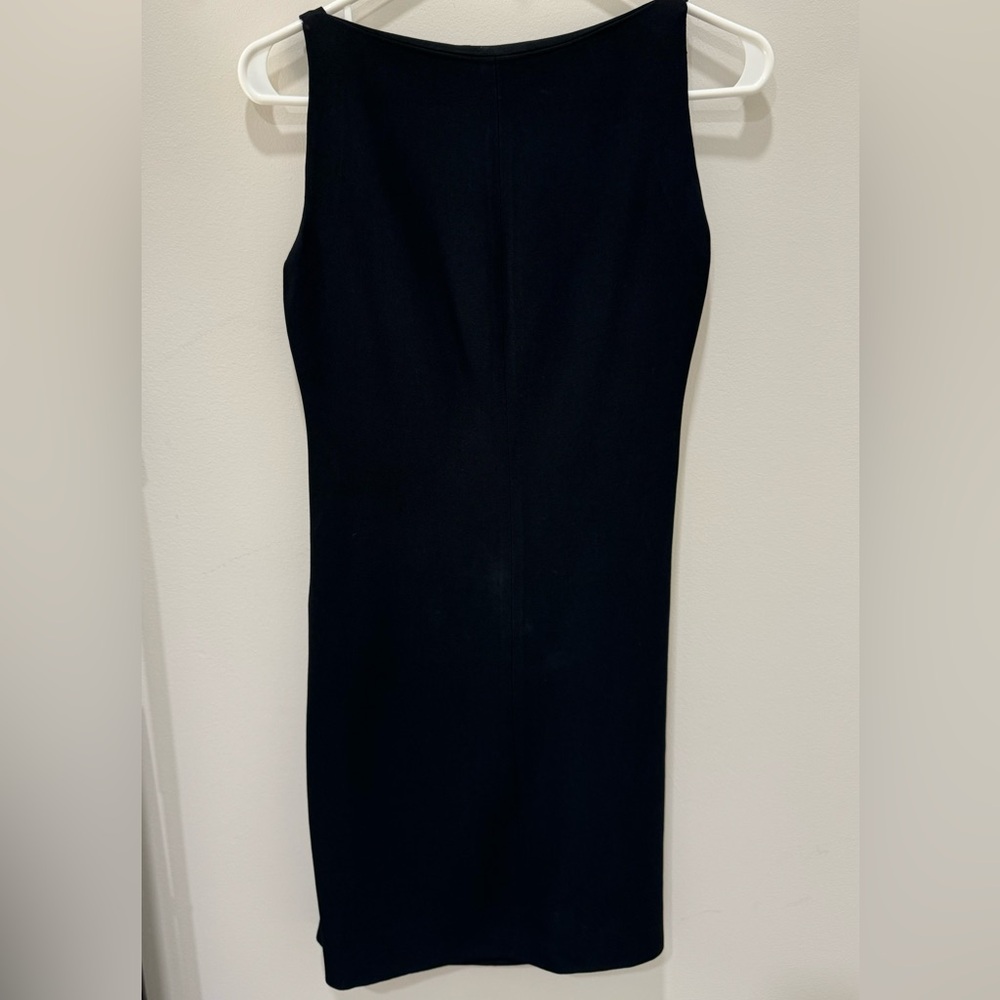 Vintage Herve Leger draped backless dress